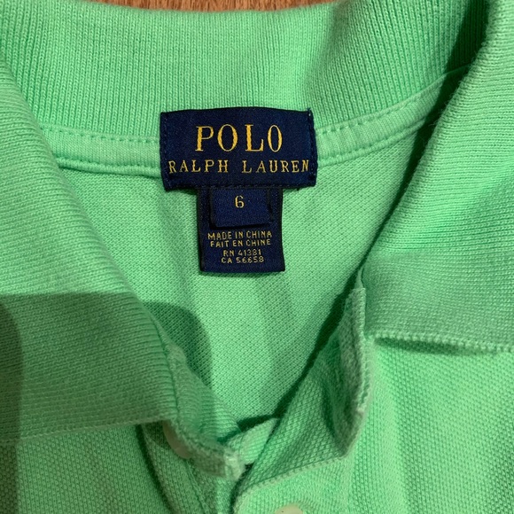 Polo by Ralph Lauren green and blue color t shirt - Picture 2 of 5